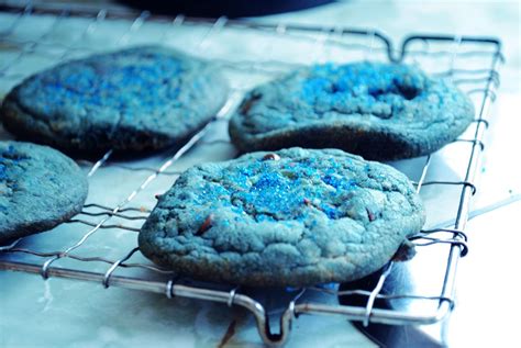 Blue Chocolate Chip Cookies When He Drank His Healing Drink It Tasted