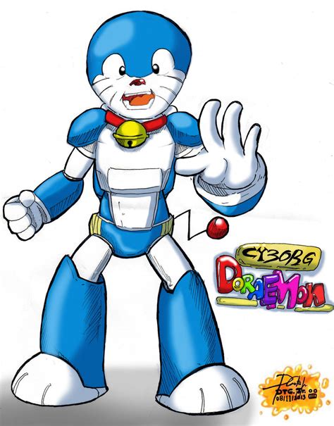 Doraemon Cyborg Human Form By Zerdajuan On Deviantart