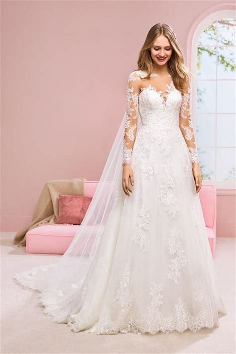 White One Rukshana Sheer Wedding Dress Wedding Dresses Lace Ballgown Pronovias Wedding Dress