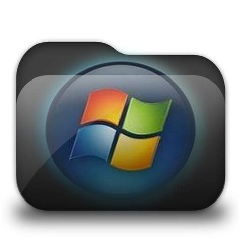 Windows 7 Black Folder Icons Free Download Programs Stepfilecloud