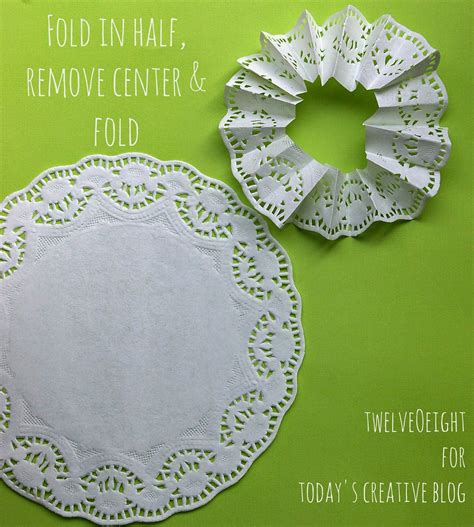 diy paper doily flowers today s creative life