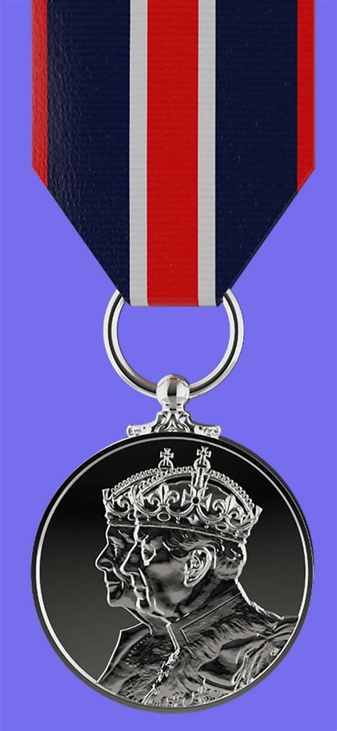 Worcestershire Medal Service 2023 Coronation Medal Ciiir Full Size