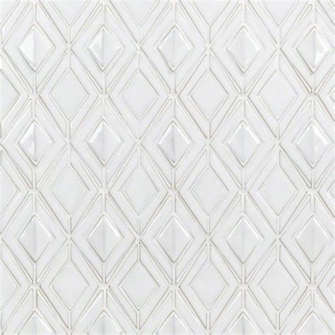 Ivy Hill Tile Delphi Jewel Natural White 12 In X 16 In Polished