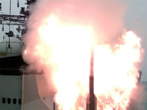 Drdo Navy Successfully Test Short Range Anti Air Missile Broadsword