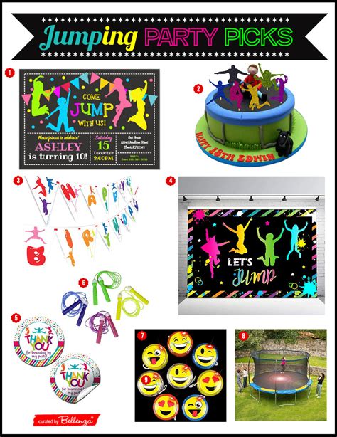 How To Plan A Jumping Themed Birthday Party Unique Party Ideas From The Party Suite At Bellenza