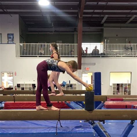 Bailies Gymnastics On Instagram “lever Work On Beam For Stronger Tumbling