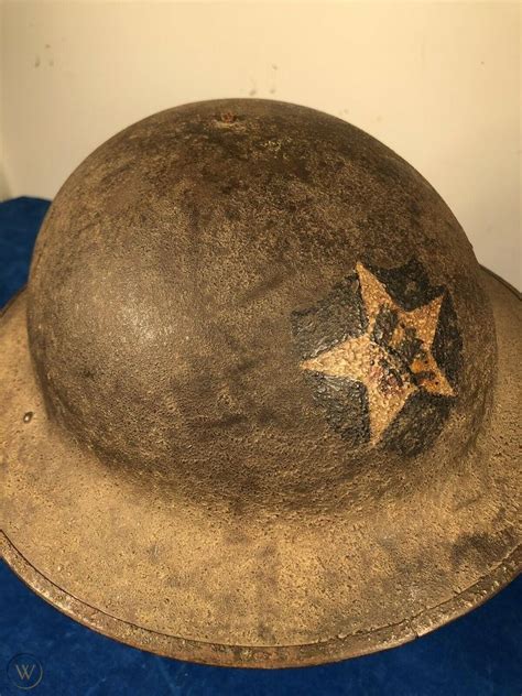 Very Rare Ww1 Usmc Helmet Headquarters Co Us Marine Corp Wwi 2018673737