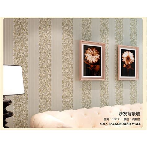 Wallpaper 3D Non Woven - Model Vertical Stripped Modern - Size 53cm x