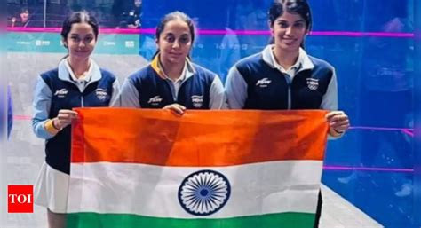 Asian Games Mens And Womens Squash Teams Assure India Of Medals