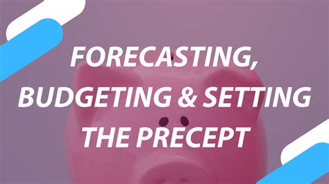 Forecasting Budgeting And Setting The Precept A Complete Guide For Town