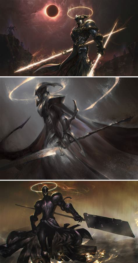 Favourite Art Sets Concept Art Dark Knight Fantasy Art Ju Hui Zhou