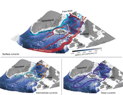 North East Atlantic Ocean Circulation S Ink · Accessible Science Graphics