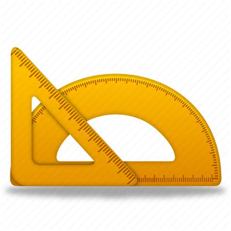 Measure Ruler Rulers Tool Tools Triangle Icon