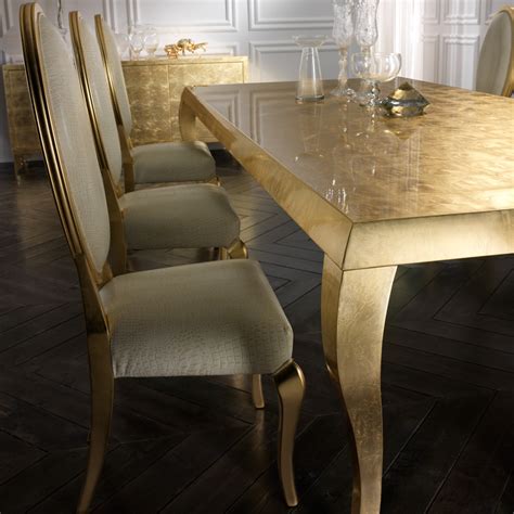 Check spelling or type a new query. Alligator Embossed Leather Chairs and Gold Leaf Dining ...