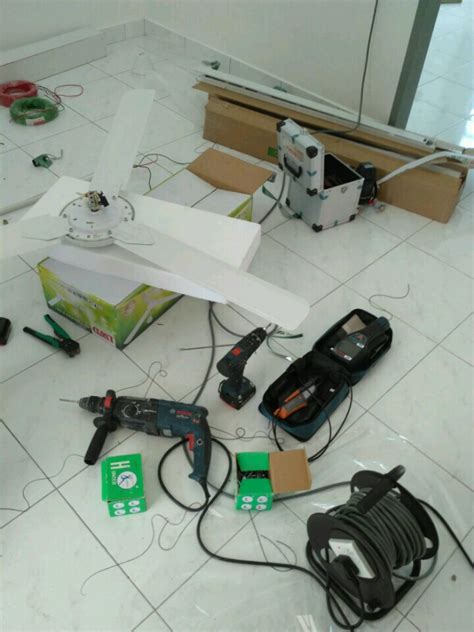 Inilah yang anda perlu ketahui. Wiring Kipas, Pemasangan Kipas, Pemasangan Lampu di Taman ...