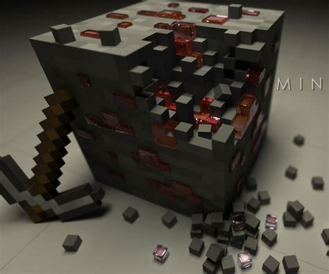 Minecraft Redstone Wallpaper