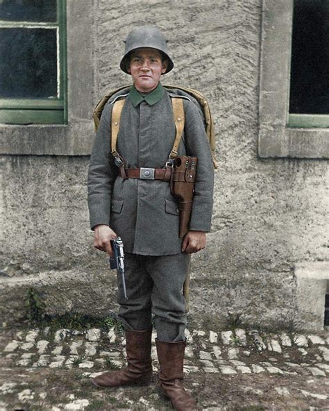 Ww1 Photos And Info On Instagram Young German Soldier In Uniform