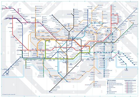 Zone 2 London Map