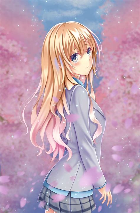 Anime Girl With Long Hair