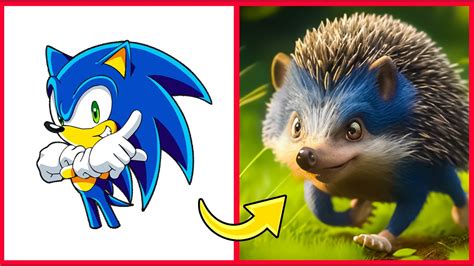Sonic Characters In Real Life Youtube