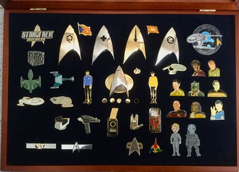 My Star Trek Pin Collection Star Trek Pin Star Trek Stars