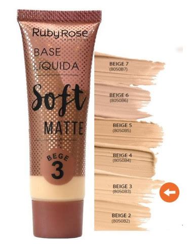 Base Liquida Ruby Rose Soft Matte