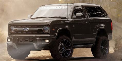 Is This How The New Ford Bronco Will Look Like Muscle Cars Zone