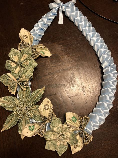 Aliya Diys Ribbon Money Lei Diy Crafts