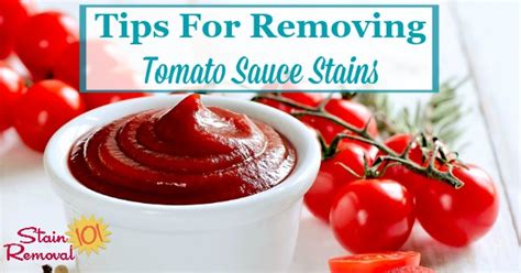 Toothpaste stains can be hard to remove from clothes, carpet, and if removing toothpaste from silk or vintage upholstery, consult a professional upholstery cleaner or if you need more stain removal tips. Tips For Removing Tomato Sauce Stains