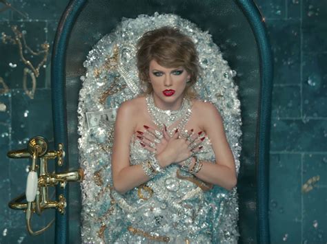 Taylor Swift Reportedly Lounged In 10 Million Worth Of Diamonds In The Look What You Made Me