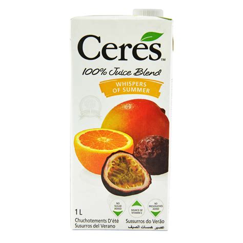 Ceres Whispers Of Summer Juice