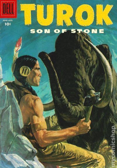 Turok Son Of Stone 1956 Dell Gold Key 4 Comic Book Genres Comic Book
