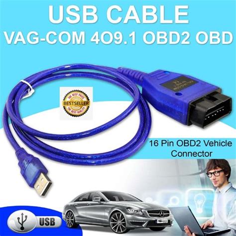 Buy Simply Silver Vag Com Kkl 4091 Obd2 Usb Vcds Car Diagnostic