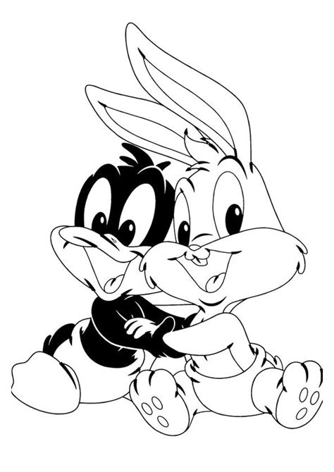 Coloring Pages Of Bugs Bunny And Lola