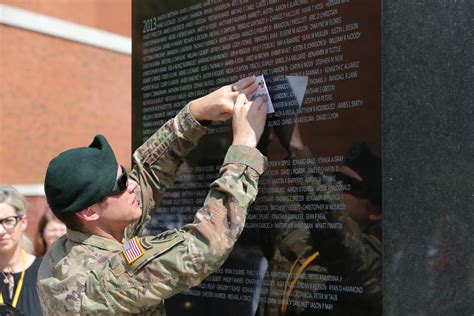 Rededication Takes Place For Global War On Terrorism Memorial At