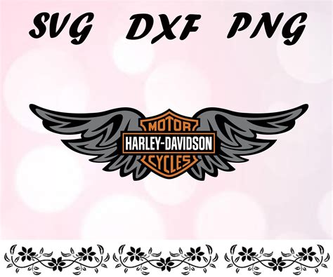 Harley Davidson Svg Dxf Png Harley Davidson Logo Svg Etsy Images And