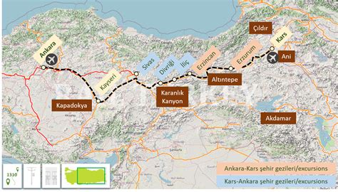 Turistik Doğu Ekspresi Ankara Kars treni Rail Turkey Tr