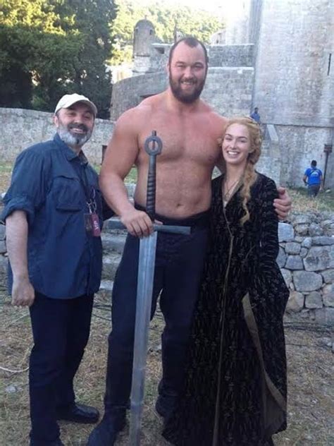 The Mountain From Game Of Thrones Hafthor Bjornsson Set New
