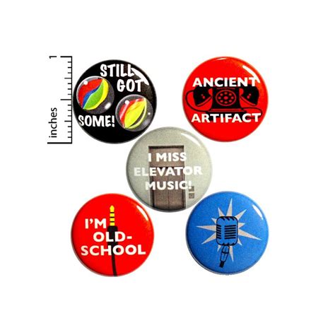 Funny Vintage Style Pins For Backpacks