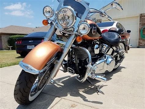 2008 Softail Deluxe Anniversary Edition 9500 Fort Worth Texas