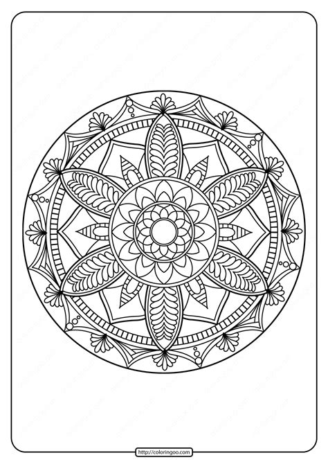 Circle) is a spiritual print these free printable mandalas, grab a cup of chai tea (or soothing beverage of choice) and get to coloring! Free Printable Adult Floral Mandala Coloring Page 71