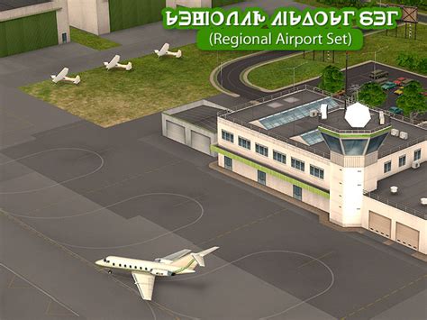 Mod The Sims Regional Airport Set