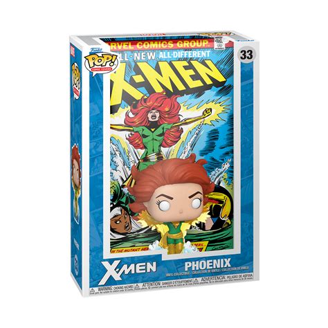 Pop Comic Cover Marvel X Men Phoenix Universo Funko Planeta De