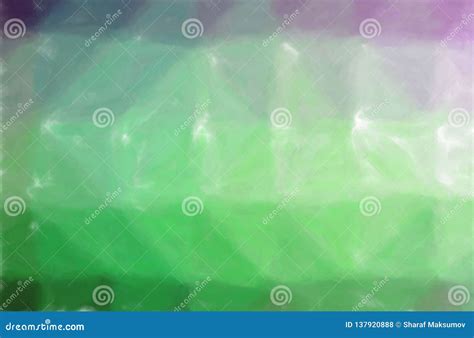 Abstract Illustration Of Green Watercolor Wash Background Stock