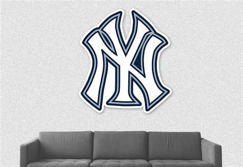 New York Yankees Sticker Decal Vinyl Sizes Wall Decor Peel And