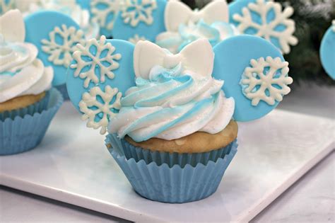 Disney Frozen Elsa Minnie Mouse Ears Cupcake Recipe