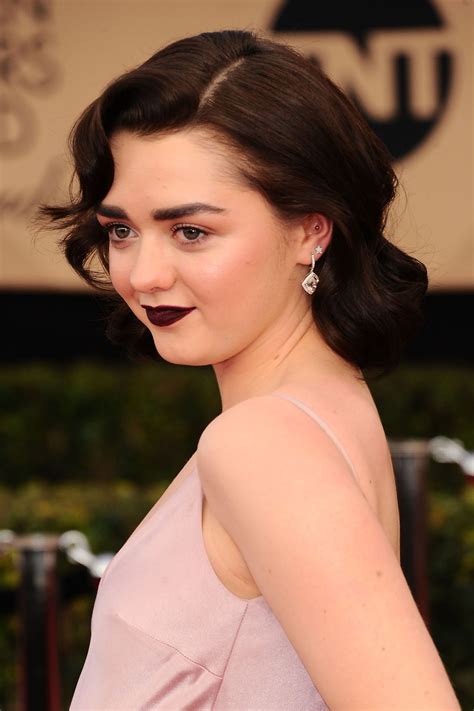 Maisie Williams At 23rd Annual Screen Actors Guild Awards In Los