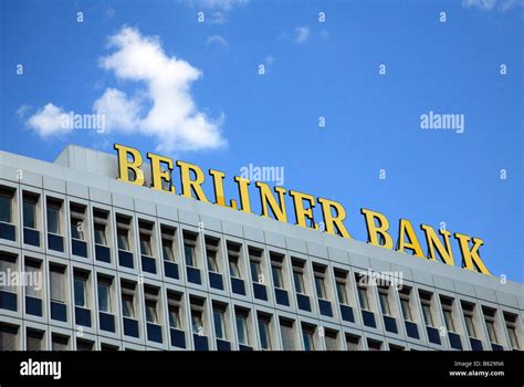 Banco Berliner Fotografías E Imágenes De Alta Resolución Alamy