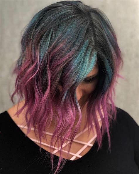 Medium Hair Color Ideas Shoulder Length Hairstyle For Female In 2019