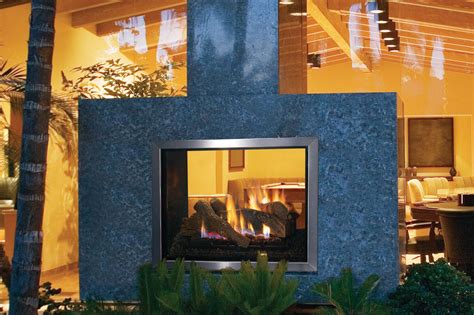 Double Duty Lennox Montebello Indooroutdoor Gas Fireplace Remodeling